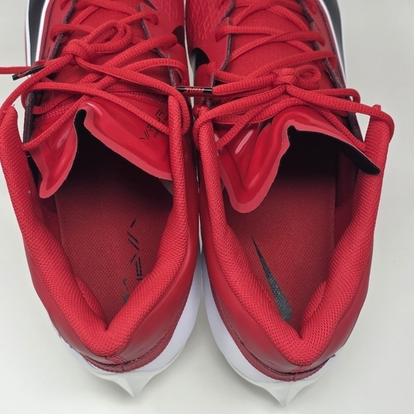 Nike Vapor Edge Elite 360 2 Red Black Football Cleats DA5457-600 Men Size 16 New main image 4